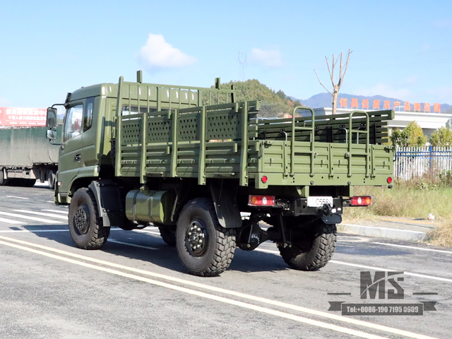 Dongfeng 4X4 Off Road Truck_2070 Flathead Cab Transportation Truck_Four-wheel Drive Export ພາຫະນະພິເສດ