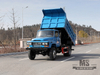 ລົດບັນທຸກ Blue 170hp Dongfeng 4*4 Tipper Truck Dump Truck _Single Row Pointed Head Construction Stie Mining Trucks_Export Special Vehicle Conversion Manufacturer