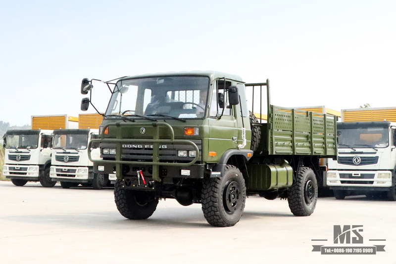 4*4 Dongfeng 2070 Off Road Truck_ 190hp 1 and a half 153 Cab Transport Truck for Sale_Dongfeng Four wheel Drive Export Special Vehicle