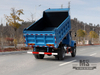 ລົດບັນທຸກ Blue 170hp Dongfeng 4*4 Tipper Truck Dump Truck _Single Row Pointed Head Construction Stie Mining Trucks_Export Special Vehicle Conversion Manufacturer