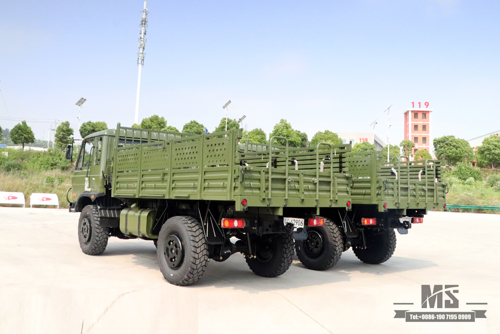 4*4 Dongfeng 2070 Off Road Truck_ 190hp 1 and a half 153 Cab Transport Truck for Sale_Dongfeng Four wheel Drive Export Special Vehicle