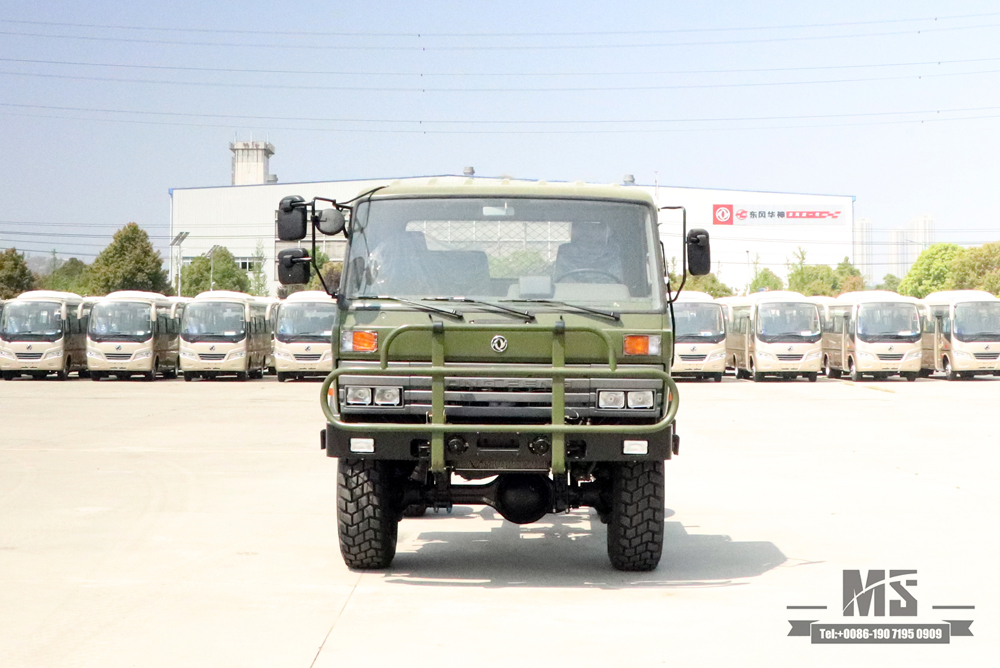 4*4 Dongfeng 2070 Off Road Truck Chassis_ 190hp One and a half 153 Cab Transport Chassis for Sale_Dongfeng Four wheel Drive Export Special Vehicle Chassis