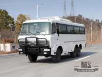 Dongfeng Six-wheel Drive Off Road Bus 190 hp 6*6 Manual Bus 6-speed with Bumper Dongfeng Bus for sale _Conversion Manufacturer Export Special Vehicle