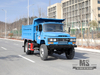 ສີຟ້າ 170hp Dongfeng 4*4 Tipper Truck_Single Row Pointed Head Dump Truck Mining Trucks Conversion Manufacturer_Export Special Vehicle