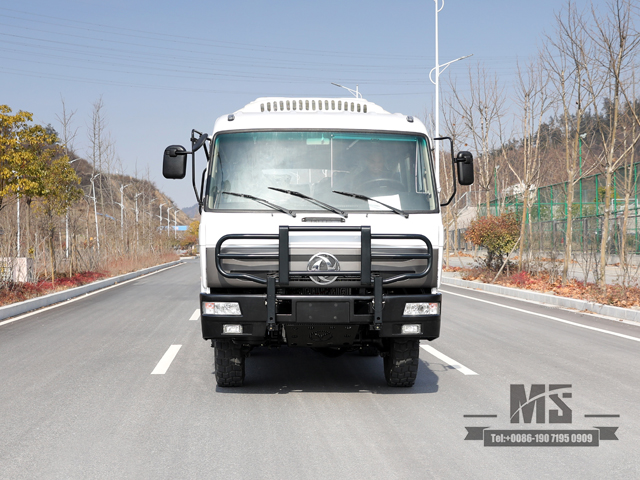 Dongfeng Six-wheel Drive Off Road Bus 190 hp 6*6 Manual Bus 6-speed with Bumper Dongfeng Bus for sale _Conversion Manufacturer Export Special Vehicle
