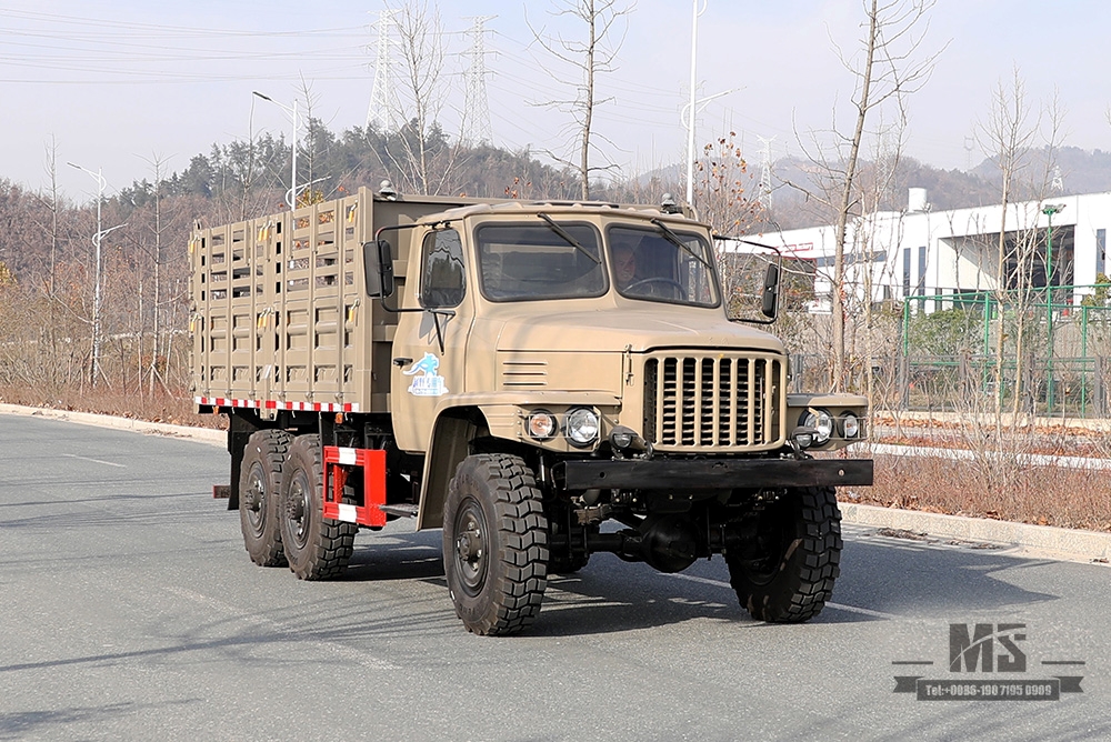 170 hp Dongfeng EQ2082 Barn Truck_Six-wheel Drive Off-road Special Truck_6WD Double Glass 240 2.5T truck_All-wheel Drive 25Y truck export special vehicle