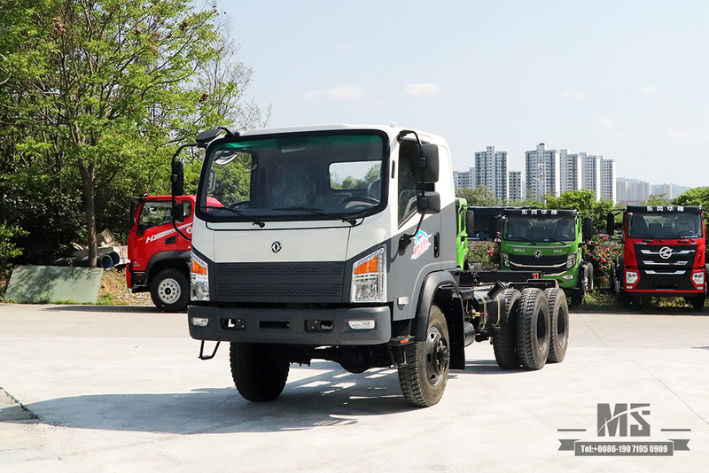 5T 6WD Light Truck Chassis_6*6 260hp Diesel Off-road Truck Chassis_'Bobcat' Dongfeng Six Wheel Drive Chassis for Sale_Export ພາຫະນະຈຸດປະສົງພິເສດ