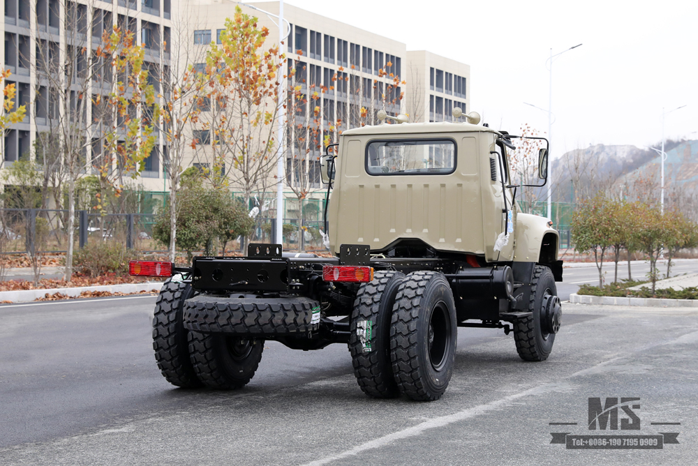 240hp Dongfeng ຂັບສີ່ລໍ້ Off-road Vehicle Chassis_Long Head Cab Truck Chassis_4*4 Customized Export Special Purpose Vehicle Chassis