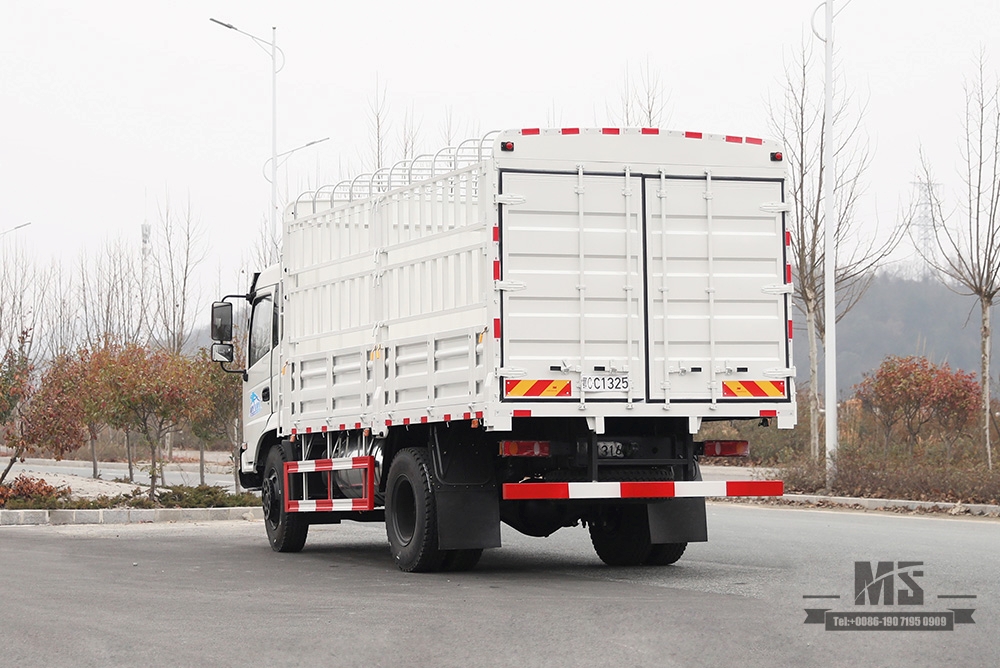 Dongfeng 4*2 Grate Transport Truck _Dongfeng 210 HP Flat Head Commercial Vehicle_Dongfeng Convertible Truck For Sale_Export ລົດບັນທຸກພິເສດ