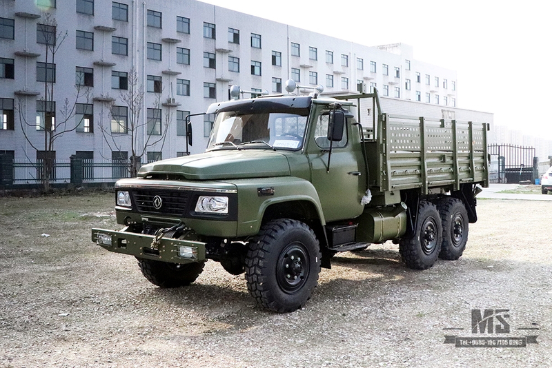 Dongfeng Army Green EQ2100 Off-road Truck_6×6 190 hp Classic Pointed Head Off-road Vehicle for sale_Dongfeng 6WD 245 Diesel Troop Carrier Export ຍານພາຫະນະພິເສດ 