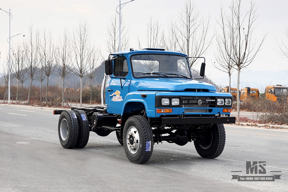 170hp EQ1093 Dongfeng Chassis_Four Wheel Drive EQ1093 Pointed Off-road Truck Chassis Export Special Vehicle Chassis_4*4 Truck Chassis Modification Manufacturer