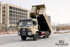 210hp 6*6 Dongfeng Dump Truck_ Flat Head Tipper Truck Six Wheel Drive Off Road Transportation Truck for Sale_Export ລົດພິເສດ