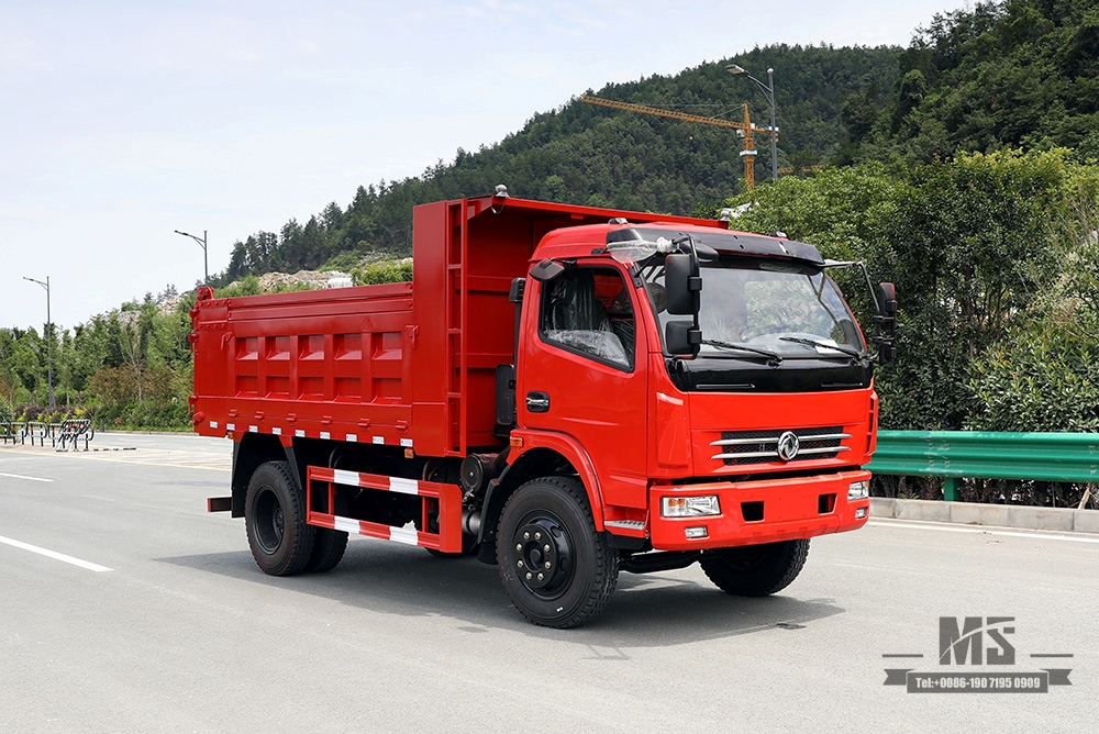 ລົດບັນທຸກຂະໜາດນ້ອຍ 4×2 160HP_Left/Right Hand Light Truck 5T Single Row Micro Truck Conversion Manufacturer_Dongfeng Export Special Truck