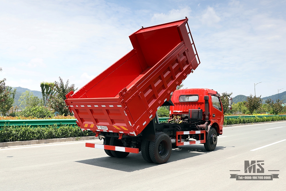 Dongfeng 4×2 160HP ລົດບັນທຸກ Tipper ຂະຫນາດນ້ອຍ Dump Truck_Left/Right Hand Light Truck 5T Single Row Micro Truck_Export ຜູ້ຜະລິດແປງລົດບັນທຸກພິເສດ