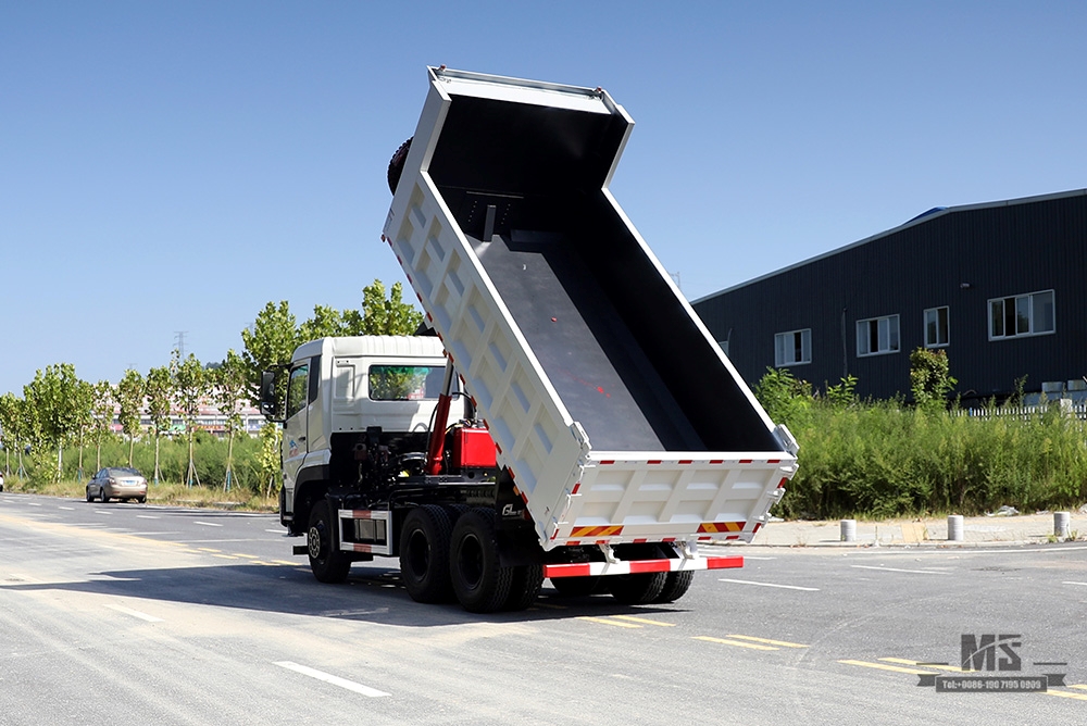 Dongfeng 6*4 280hp Dump Truck Off Road Tipper Truck_Dongfeng 6x4 Heavy Duty Flathead Row Half Mining Construction Truck_Export ພາຫະນະພິເສດ