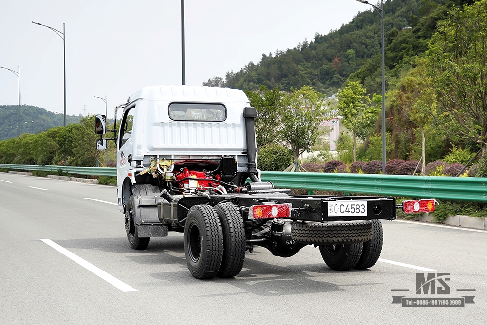 4*2 Dongfeng 10T Light Truck Chassis_140 HP Small Diesel Truck Chassis for sale_Commercial Model Micro Truck Export Chassis Conversion Manufacturer