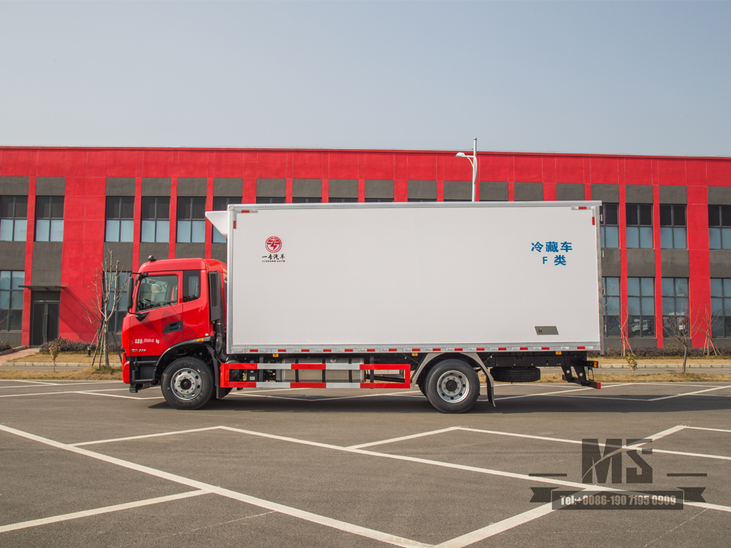 Dongfeng Tianjin KR F-class ລົດຕູ້ເຢັນ | ລົດຂົນສົ່ງ frozen ສົດ | ລົດບັນທຸກຕ່ອງໂສ້ເຢັນ | ລົດຂົນສົ່ງອາຫານທະເລ