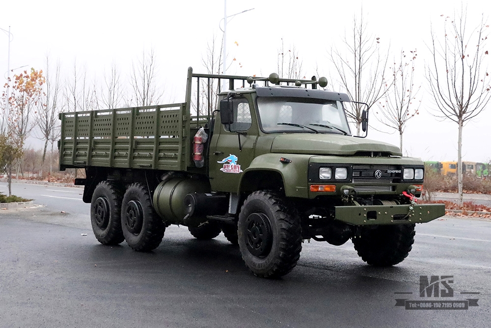 Dongfeng Army Green Six Wheel Drive EQ2100 _6×6 190 hp Classic Pointed Head 3.5T Three Axle Off-road Truck for sale_Dongfeng 245 Troop Carrier Export ຍານພາຫະນະພິເສດ 