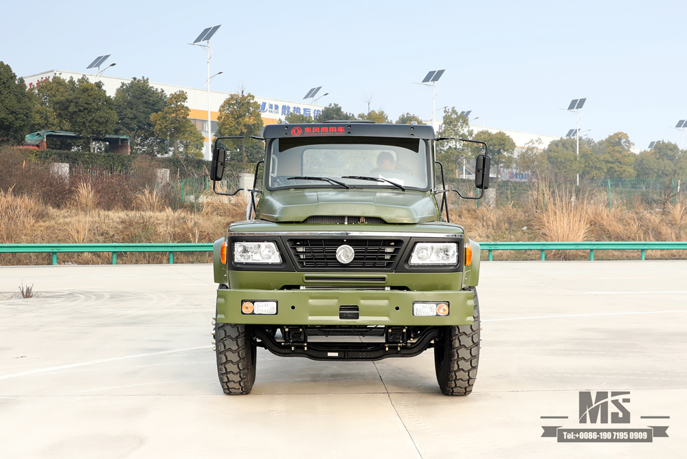 Dongfeng 4*2 Off Road Chassis_210 hp Tip Head Row Cargo Chassis for sale_Dongfeng Export Special Vehicle Chassis