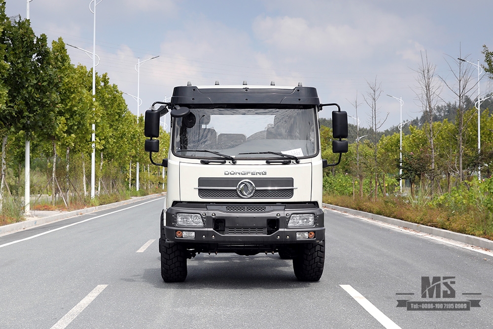 Dongfeng Four Wheel Drive Cargo Truck Chassis_4*4 New Cab Off-road Truck Chassis_Long-distance Truck Export Special Purpose Vehicle Chassis