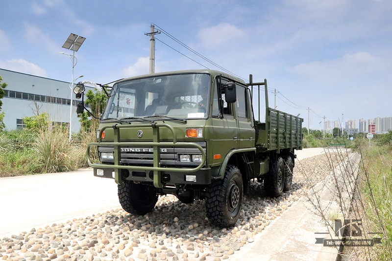 Dongfeng Six Wheel Drive EQ2102 Off Road Truck_6×6 Army Green 3.6T Double Row 153 Cab Cargo Truck For Sale_Export ຍານພາຫະນະພິເສດ