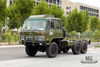 190hp Dongfeng EQ2102 Six Wheel Drive Chassis_6×6 EQ246 153 Double Row Cab Army Green Truck Chassis_Dongfeng Truck Chassis Export Special Purpose Vehicle Chassis