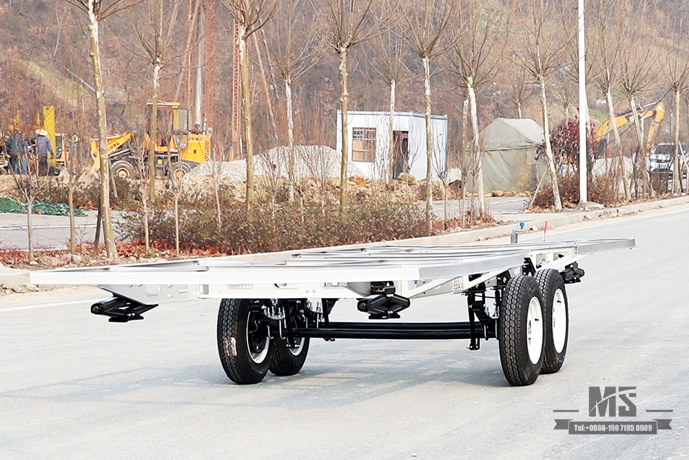 3T Dongfeng Trailer Chassis_Caravan Trailer Chassis ສໍາ​ລັບ​ການ​ຂາຍ Chassis ຜູ້ຜະລິດໂຮງງານຜະລິດສົ່ງອອກພິເສດ Trailer Chassis