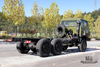 190hp Dongfeng EQ2102 Six Wheel Drive Chassis_6×6 Army Green 153 One and a Half Row Cab Off Road Chassis_Dongfeng Truck Chassis Export Special Truck Chassis