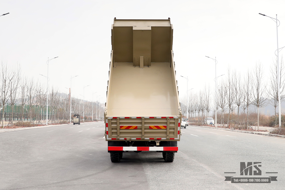 210hp 6*6 Dongfeng Dump Truck_ Flat Head Tipper Truck Six Wheel Drive Off Road Transportation Truck for Sale_Export ລົດພິເສດ