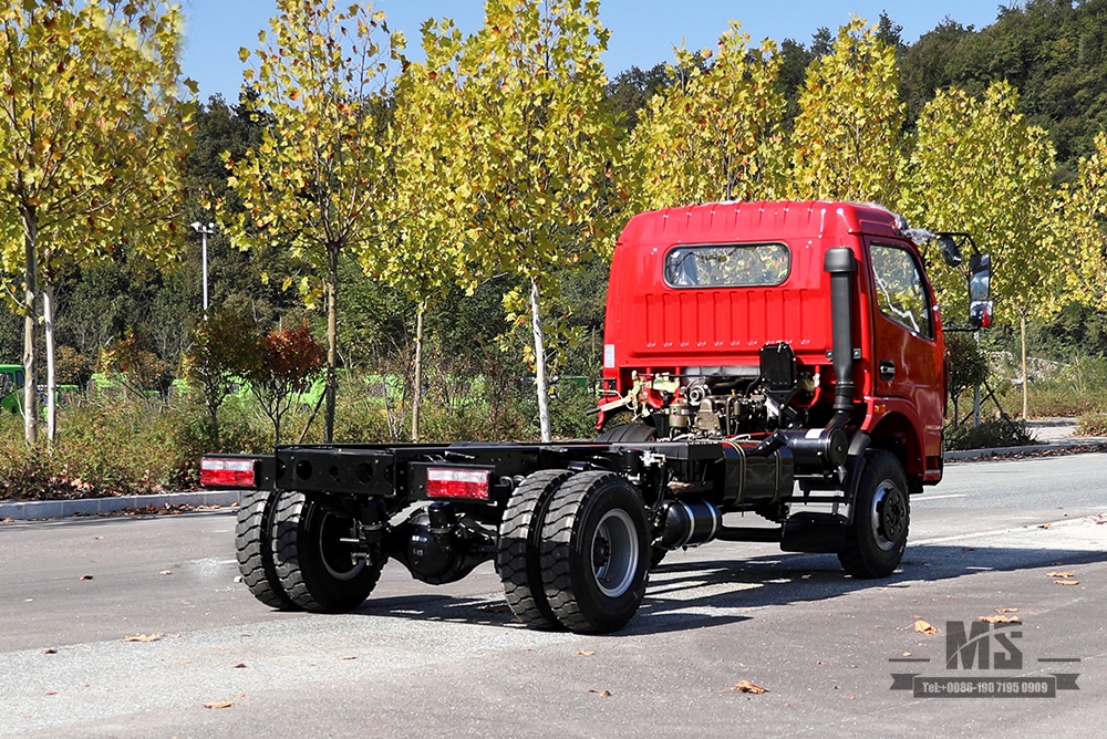 4×2 160HP ລົດບັນທຸກຂະຫນາດນ້ອຍ Chassis_Left/Right Hand Micro Truck Chassis Conversion Manufacturer_Dongfeng ສົ່ງອອກ Chassis ລົດບັນທຸກເບົາພິເສດ