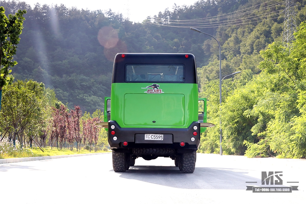 ລົດເມ 27 ບ່ອນນັ່ງ Dongfeng Six Drive Off-road Bus_6*6 All-dive County Bus_260hp Modified Bus Export Special Vehicle