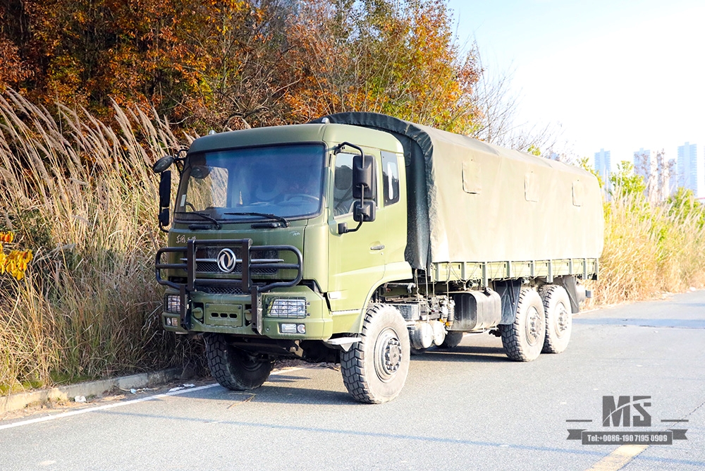 Dongfeng ລົດບັນທຸກ 6-wheel Drive Cargo EQ2102 Diesel Truck_Dongfeng 6×6 Off-road Special Truck_3.5-ton Cargo Troop Vehicle_Export Special Purpose Truck