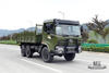 210hp Dongfeng Six wheel Drive Truck for Sale_6*6 Army Green Flathead Head Transport Truck With Bumper Coversion Manufacturer_Dongfeng 6WD Export Special Vehicle