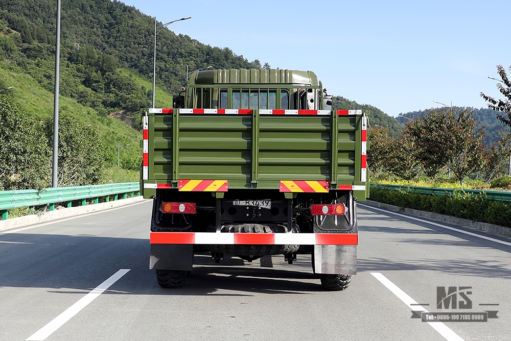 340hp Dongfeng Six wheel Drive Off Road Truck 6×6 Dongfeng Flat Head 1 and a Half Row Cargo Truck Vehicle AWD 6*6 Export Special Vehicle