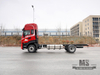 4×2 Flat Head Roof High Double Bedroom Cab Cargo Chassis | Dongfeng 4*2 290HP Off Road Chassis ລົດບັນທຸກ