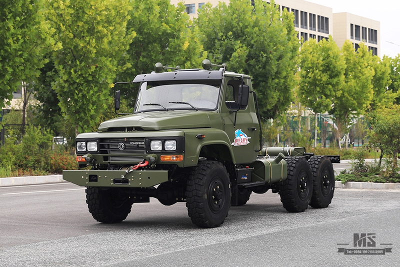 170 hp Dongfeng Six Drive EQ2082 Chassis_EQ2082 Off-road Truck chassis_240 transport vehicle_6×6 pointed 25Y truck export chassis ພິ​ເສດ