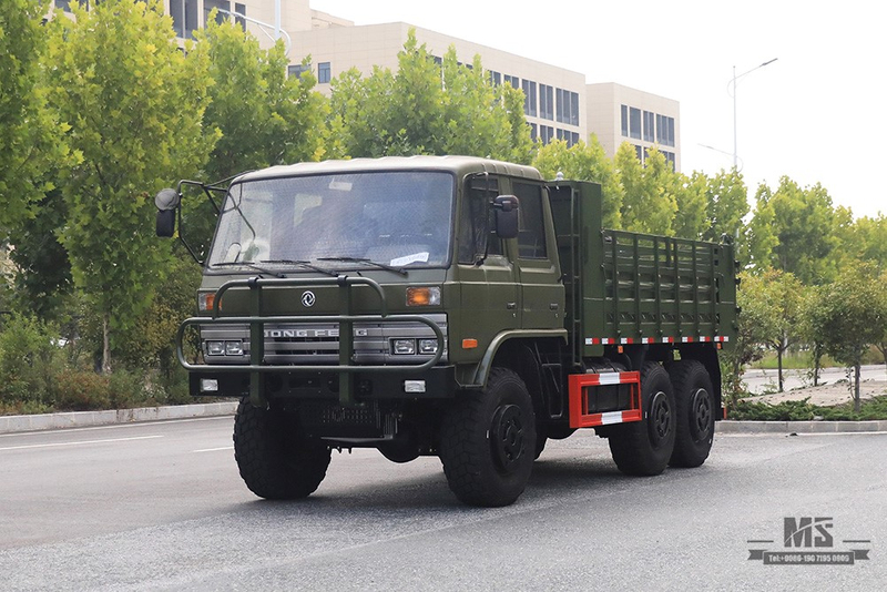 Dongfeng 6*6 Dump Truck_3.5T Double Row 153 Cab Mining Transport Truck for Sale_Six wheel Drive Diesel Tipper Truck Export Special Vehicle