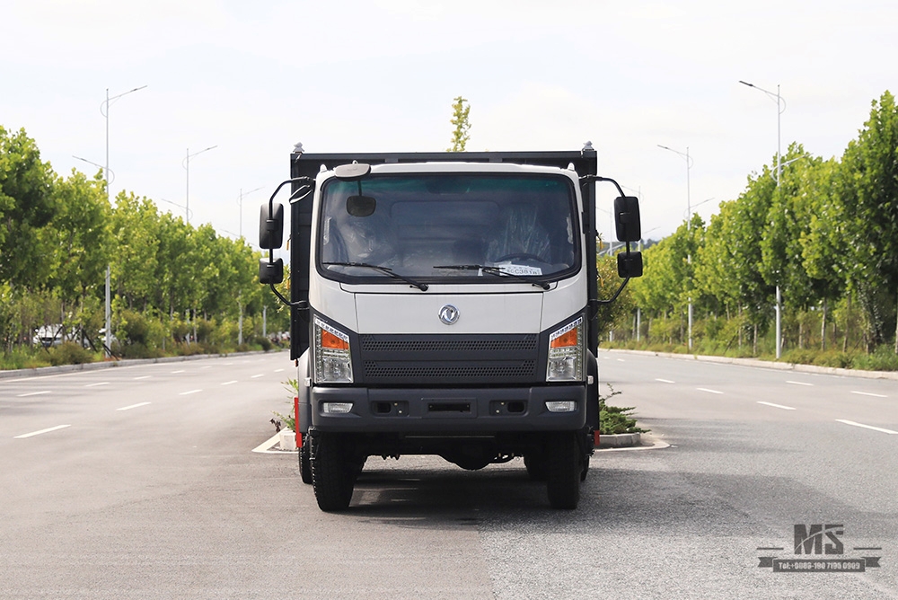 Dongfeng 6*6 Dump Truck Tipper Truck_Six Wheel Drive 260hp Single Row Pointed Heading Trucks_Export ລົດພິເສດ