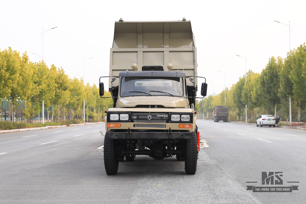 Dongfeng 4WD Dump Truck_170hp ຂັບສີ່ລໍ້ຊີ້ off-road Truck_4*4 ສະຖານທີ່ຂຸດຄົ້ນບໍ່ແຮ່ ຜູ້ຜະລິດລົດບັນທຸກພິເສດສົ່ງອອກ