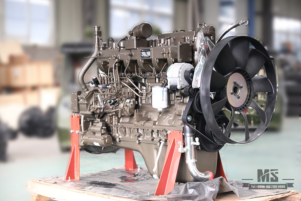 Yuchai 420HP Engine Euro 3 ລົດບັນທຸກຫນັກພິເສດເຄື່ອງຈັກ