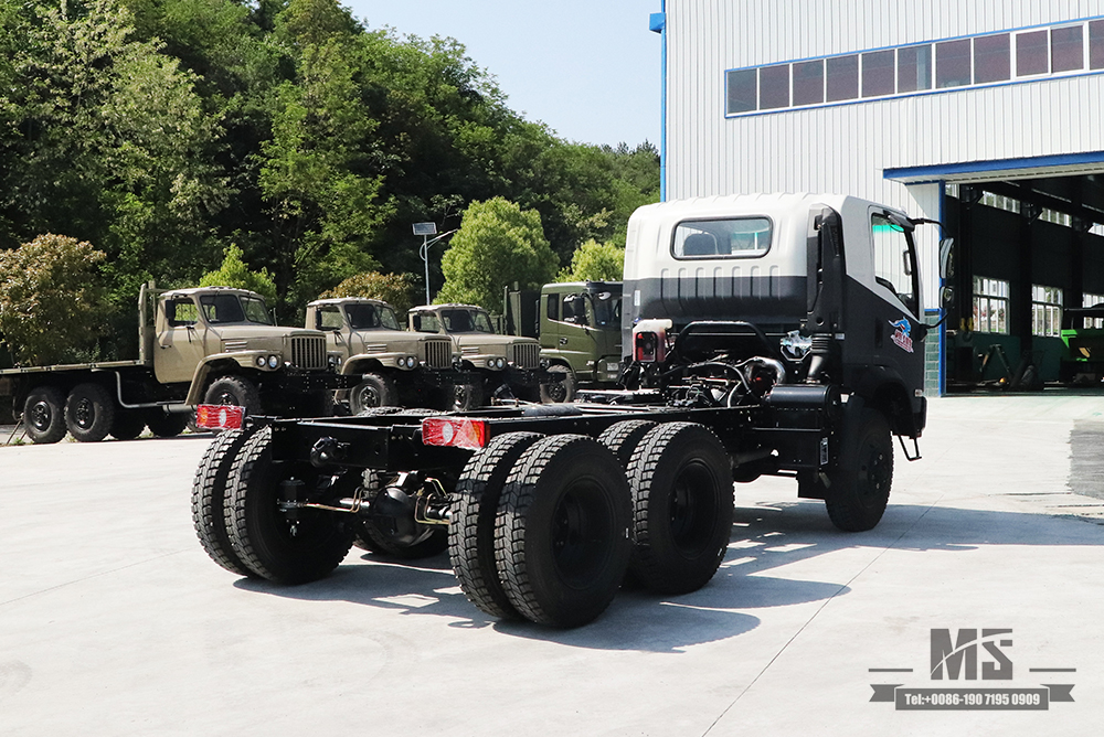 5T 6WD Light Truck Chassis_6*6 260hp Diesel Off-road Truck Chassis_'Bobcat' Dongfeng Six Wheel Drive Chassis for Sale_Export ພາຫະນະຈຸດປະສົງພິເສດ