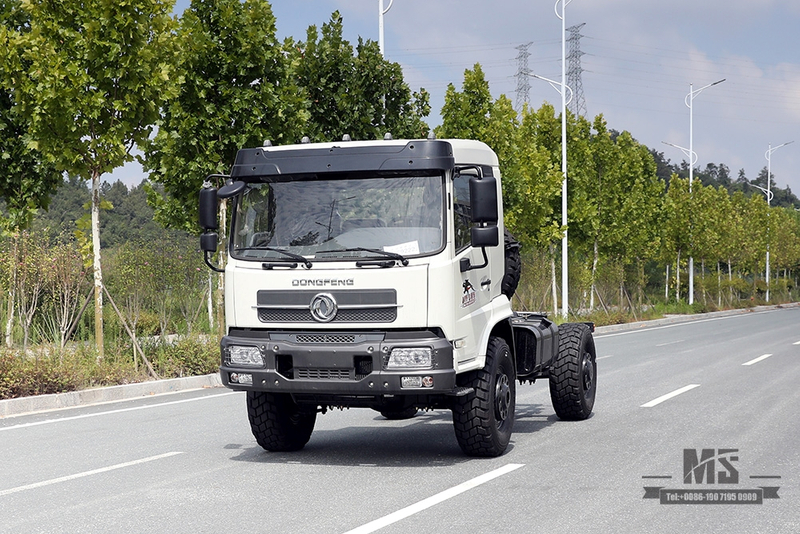 Dongfeng Four Wheel Drive Cargo Truck Chassis_4*4 New Cab Off-road Truck Chassis_Long-distance Truck Export Special Purpose Vehicle Chassis