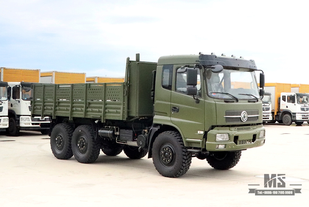 6×6 Dongfeng EQ2102 Off Road Truck_Six Wheel Drive Flat Head Cargo Truck 6WD 246 Troop Carrier Off Road Transportation Truck_Export Special Vehicle