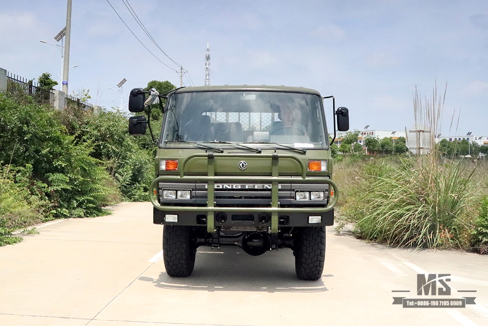 Dongfeng Six Wheel Drive EQ2102 Off Road Truck_6×6 Army Green Double Row 153 Cab Cargo Truck 6WD Transportation Truck For Sale_Export ຍານພາຫະນະພິເສດ