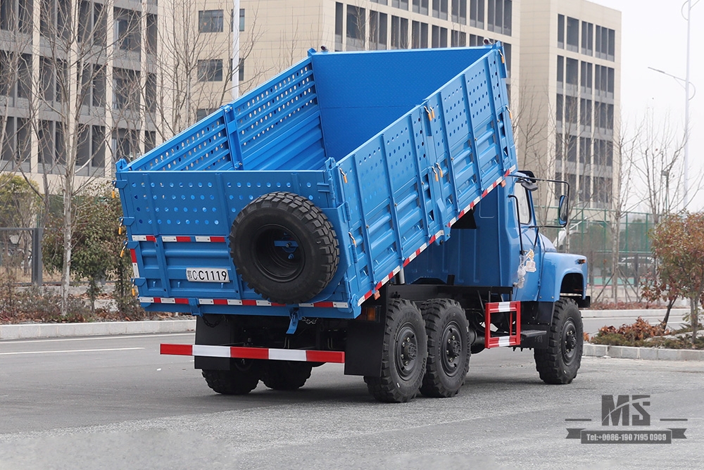 170 hp EQ2082 Dump Truck_Dongfeng ຂັບຫົກລໍ້ EQ2082 off-road Dump truck_Double glass 240 transport vehicle_6×6 pointed 25Y truck export ຍານພາຫະນະພິເສດ