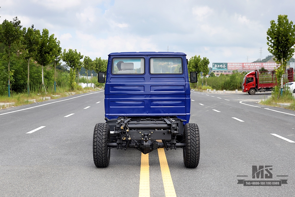 113hp Iveco Four Wheel Drive Chassis_4*4 Small Chassis Iveco Short Head Chassis _4WD Export Special Vehicle Chassis Customized
