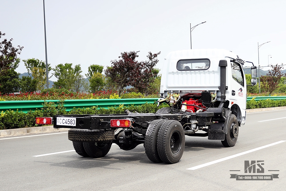 4*2 Dongfeng 10T Light Truck Chassis_140 HP Small Diesel Truck Chassis for sale_Commercial Model Micro Truck Export Chassis Conversion Manufacturer