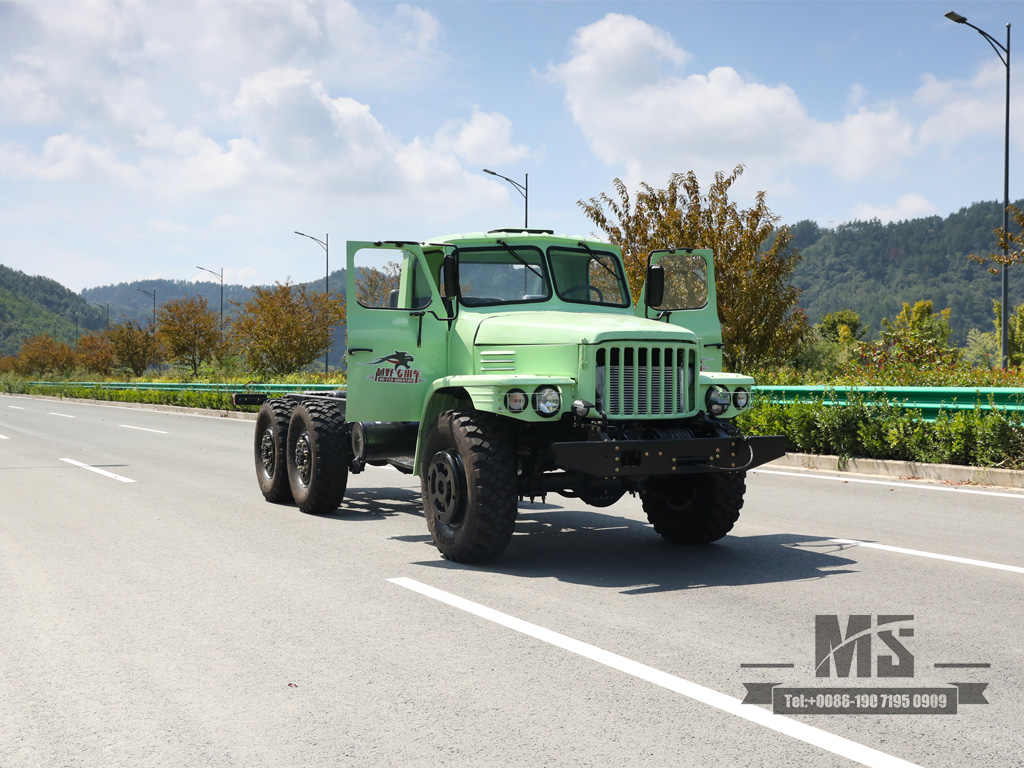 6x6 Dongfeng 2.5 ton pointed off-road vehicle chassis6×6 Dongfeng 2.5T Tip head Off-Road Chassis| ລົດບັນທຸກ Hero | ຈີນ.