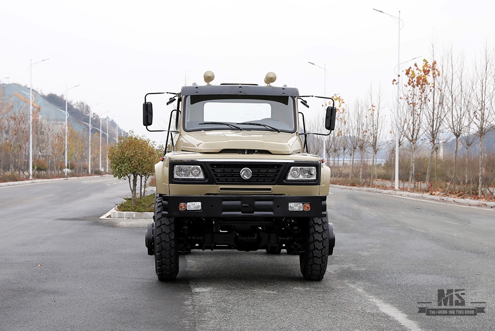 4*4 Dongfeng ຂັບສີ່ລໍ້ Off-road Chassis_240hp ຍາວຫົວດຽວ Row Cab Truck Chassis_Customised 4WD ສົ່ງອອກ Chassis ຍານພາຫະນະພິເສດ