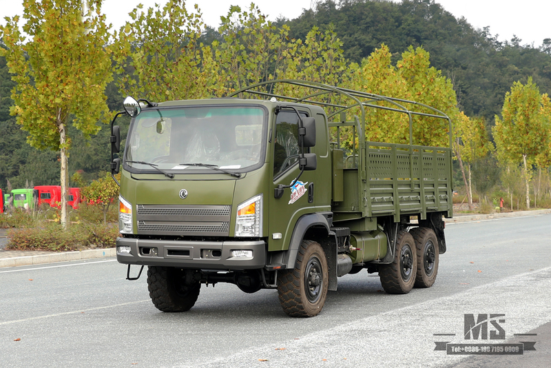 Flathead EQ240 Dongfeng 6WD Off-road Truck_EQ2082 Diesel Cargo Truck Factory_Dongfeng 6x6 All-wheel Drive Civilian Off-road Truck for Sale_Export ຍານພາຫະນະພິເສດ